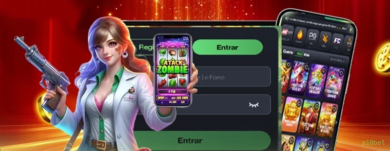 Controles de paJogonto e BRL em a18bet